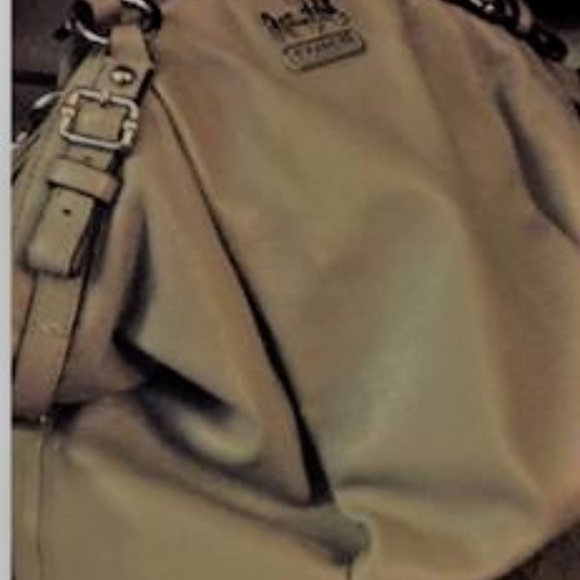 Coach Madison Lindsey Mushroom Satchel - Picture 2 of 5